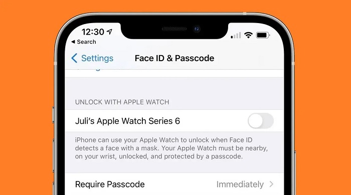 تغير خصائص التعرف علي الوجوه في الأيفون