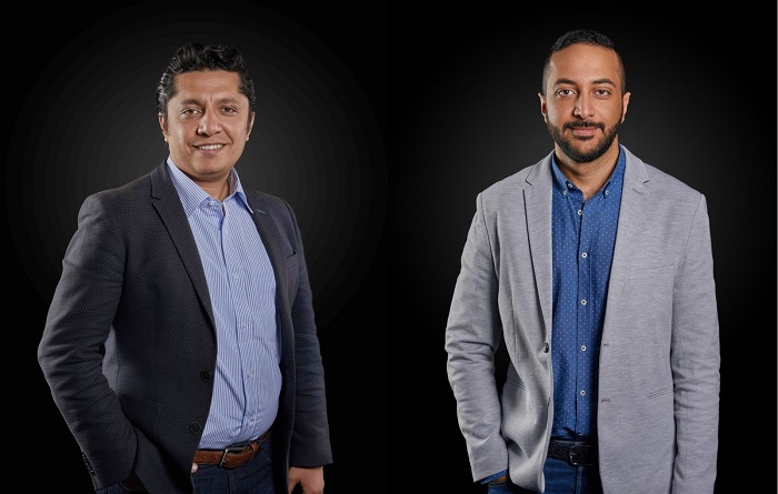 أمير برسوم الرئيس التنفيذي لفيزيتا ومحمد الموجي رئيس تطوير المنتجات