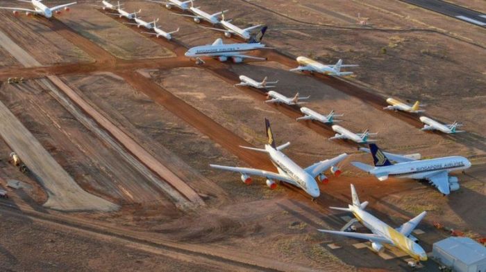 خزنت كانتاس حوالي ثلثي طائراتها منذ انتشار فيروس كورونا