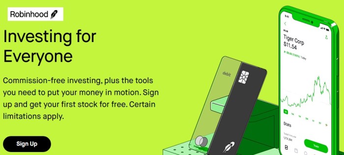 شركة روبين هود تفدم خدمات مالية وتداول في البورصة بدون عمولة