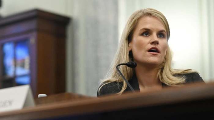 فرانسيس هاوجين المديرة السابقة في فيسبوك ومسربة أسرارها