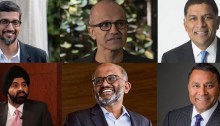 الرؤساء التنفيذيون الهنود لكبري شركات تكنولوجيا المعلومات الأمريكية