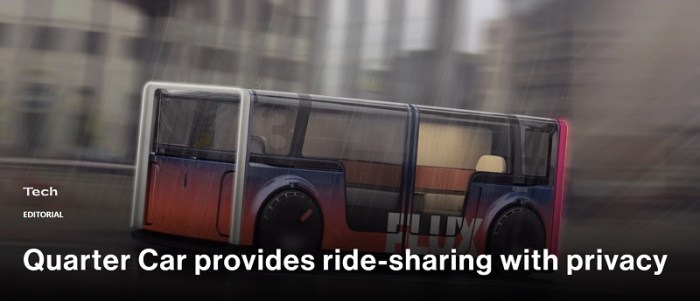 سيارات كوارتر كار ذاتية القيادة