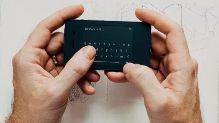 تقول شركة لايت فون إن مبيعات هواتفها المحمولة، مثل ذلك الذي في الصورة، شهدت قفزة كبيرة