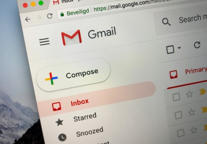  جي ميل أحد أكثر برامج البريد الإلكتروني استخداما