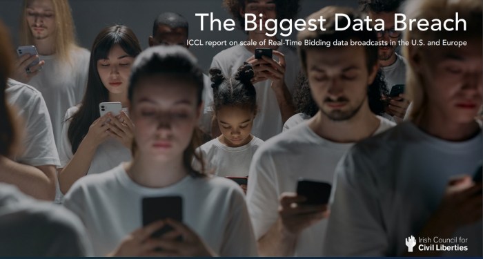 عمليه جمع البيانات عن مستخدمي الإنترنت خلال تصفحهم للمواقع واستخدامهم للتطبيقات تعد أكبر اختراق للبيانات يتم اكتشافه حتي الآن