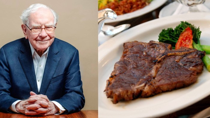 يقام كل عام مزاد لمن يريد أن يتناول الغذاء مع الملياردير وارين بافيت