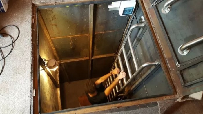 فتحة مخفية في أرضية حديقة عادية المظهر هي البوابة إلى هذه الروعة تحت الأرض