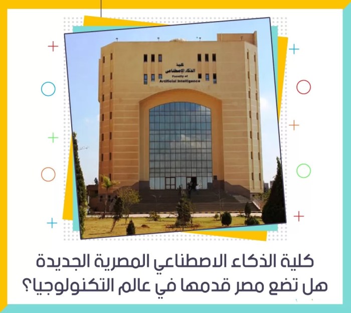 كلية الذكاء الاصطناعي الجديدة بكفر الشيخ