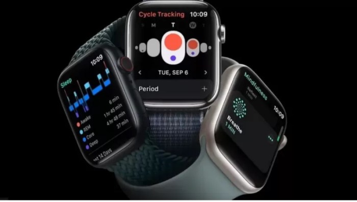 الاصدار الثامن لساعة أبل يحتوي أجهزة استشعار لدرجة الحرارة لتتبع دورات "الدورة الشهرية" لدى المرأة