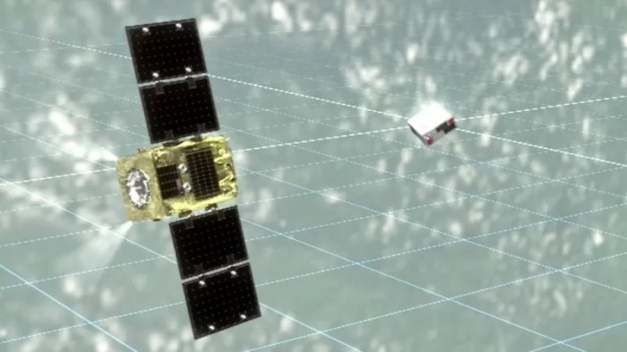 "المهمة الأصعب هي التقاط جسم يدور بسرعة"