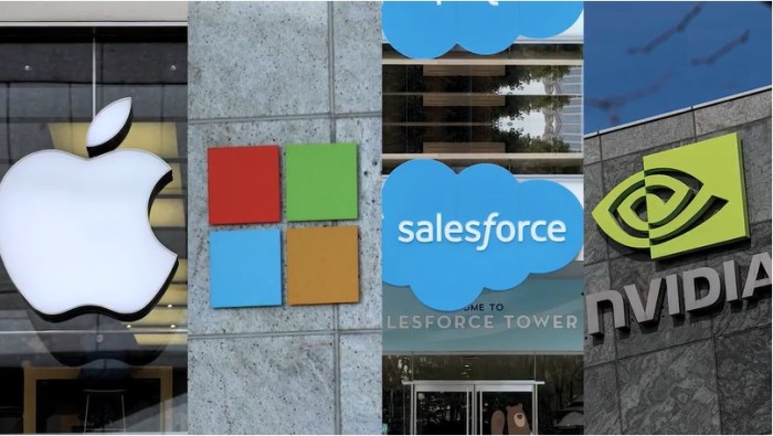 انحسار الطلب علي منتجات شركات التكنولوجيا العملاقة