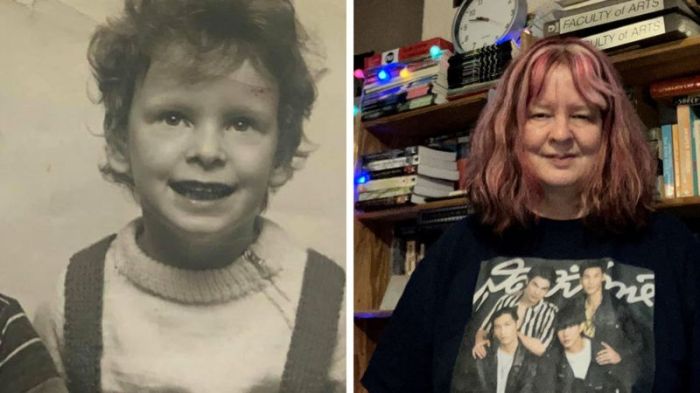 جوسلين لافين حاليا وفي مرحلة الطفولة