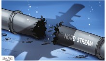 أدت عملية تخريب خط الغاز الروسي نورد ستورد الي توقف إمدادات الغاز الي أوروبا