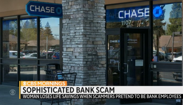 بنك تشيس مورجان رفض أن يتحمل أي مسؤلية عن عملية الاحتيال محملاً العميل الخطأ بعدم الحرص علي بياناته الشخصية