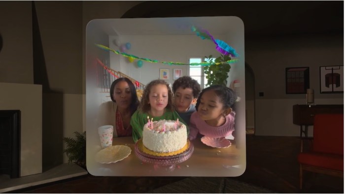 خاصية عرض الفيديو من منظور الشخص الأول من نظارة أبل "فيجين برو"