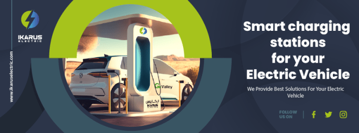 الشركة المصرية إيكاروس إليكتريك لإنشاء محطات شحن السيارات الكهربائية