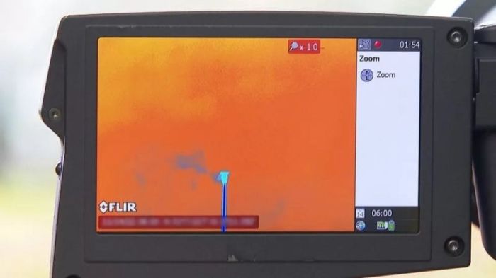 حددت كاميرات تصوير الغاز الضوئية المستخدمة على الأرض سابقا تسربات غاز الميثان في المملكة المتحدة