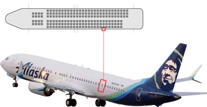 كان القابس على الجانب الأيسر للطائرة عند الصف 26، لم يكن أحد جالساً بجانبه