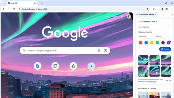 الذكاء الاصطناعي يساعد في اختيار الخلفيات التي تناسبك