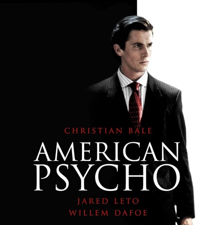 شخصية باتريك بيتمان، التي جسدها الممثل كرستيان بيل في فيلم المختل الأمريكي