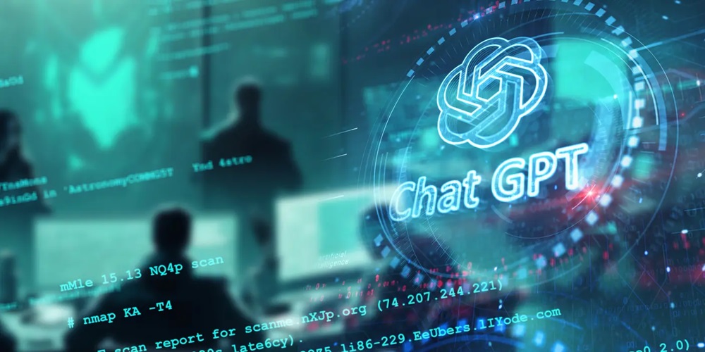 شعار روبوت الدردشة "شات جي بي تي" الذي أطلق سباق الذكاء الاصطناعي