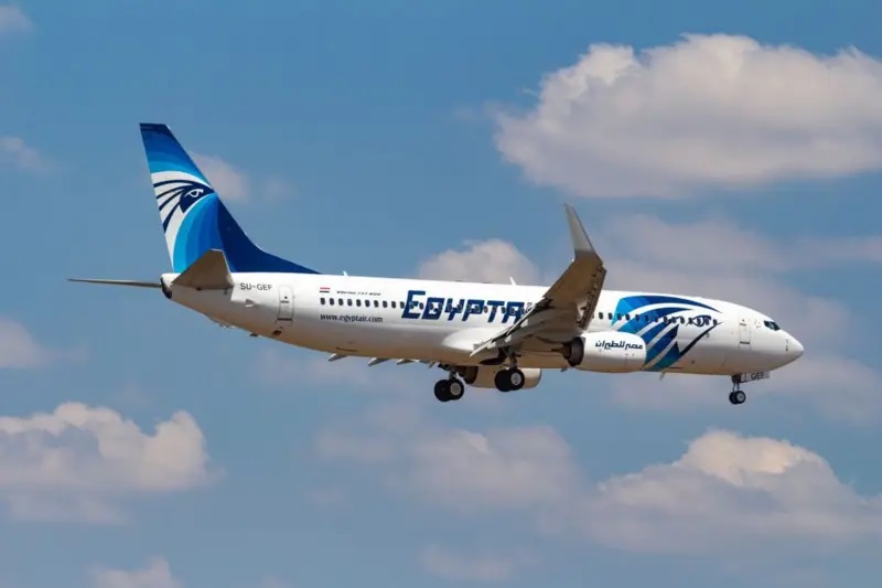 طائرة تابعة لشركة مصر للطيران