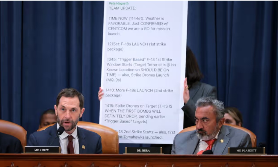 رؤساء أجهزة الاستخبارات يدلون بشهاداتهم حول الخرق الاستخباراتي الذي شمل عن غير قصد رئيس تحرير مجلة أتلانتيك في دردشة جماعية رفيعة المستوى على منصة سيجنال