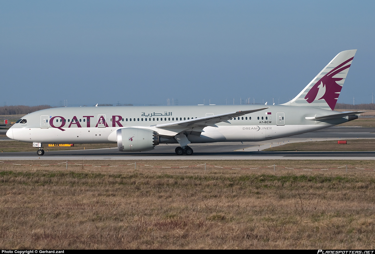 طائرة بوينج 787 دريملاينر التابعة للخطوط الجوية القطرية