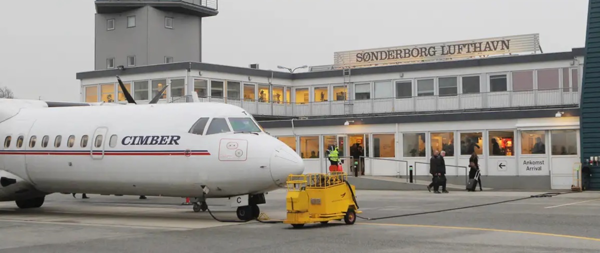 مطار زوندربورج في الدنمارك