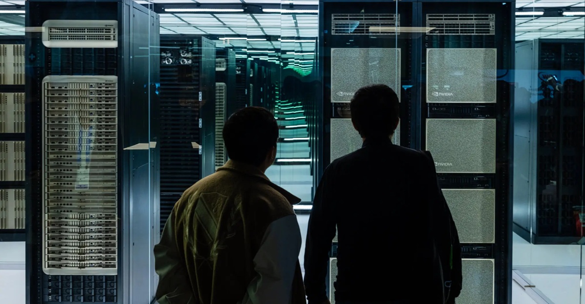 كان الإنفاق على مراكز البيانات، المزودة بشرائح نفيديا، أحد المحركات الرئيسية للنمو الاقتصادي في الولايات المتحدة هذا العام.